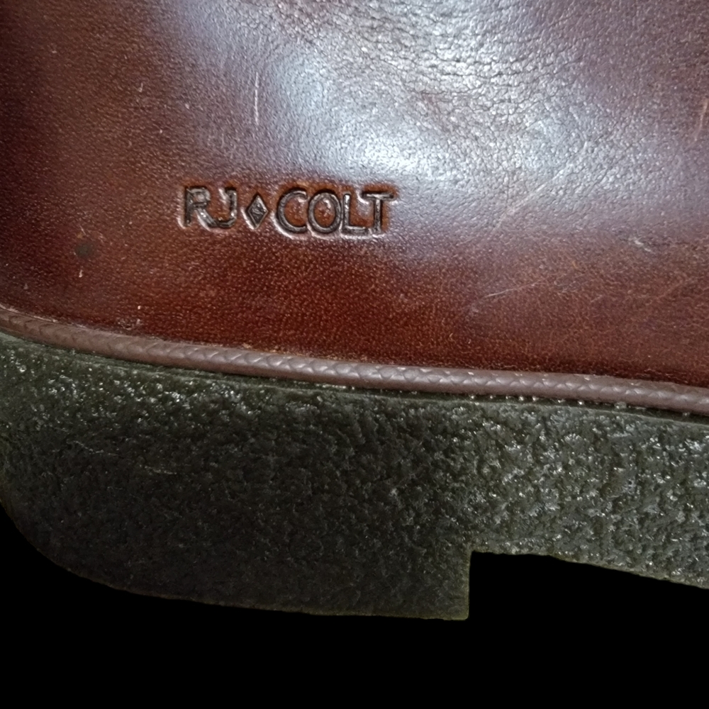 RJ COLT  Men's Detroit Lace Up Leather Chukka Boots- 8 - Picture 7 of 10